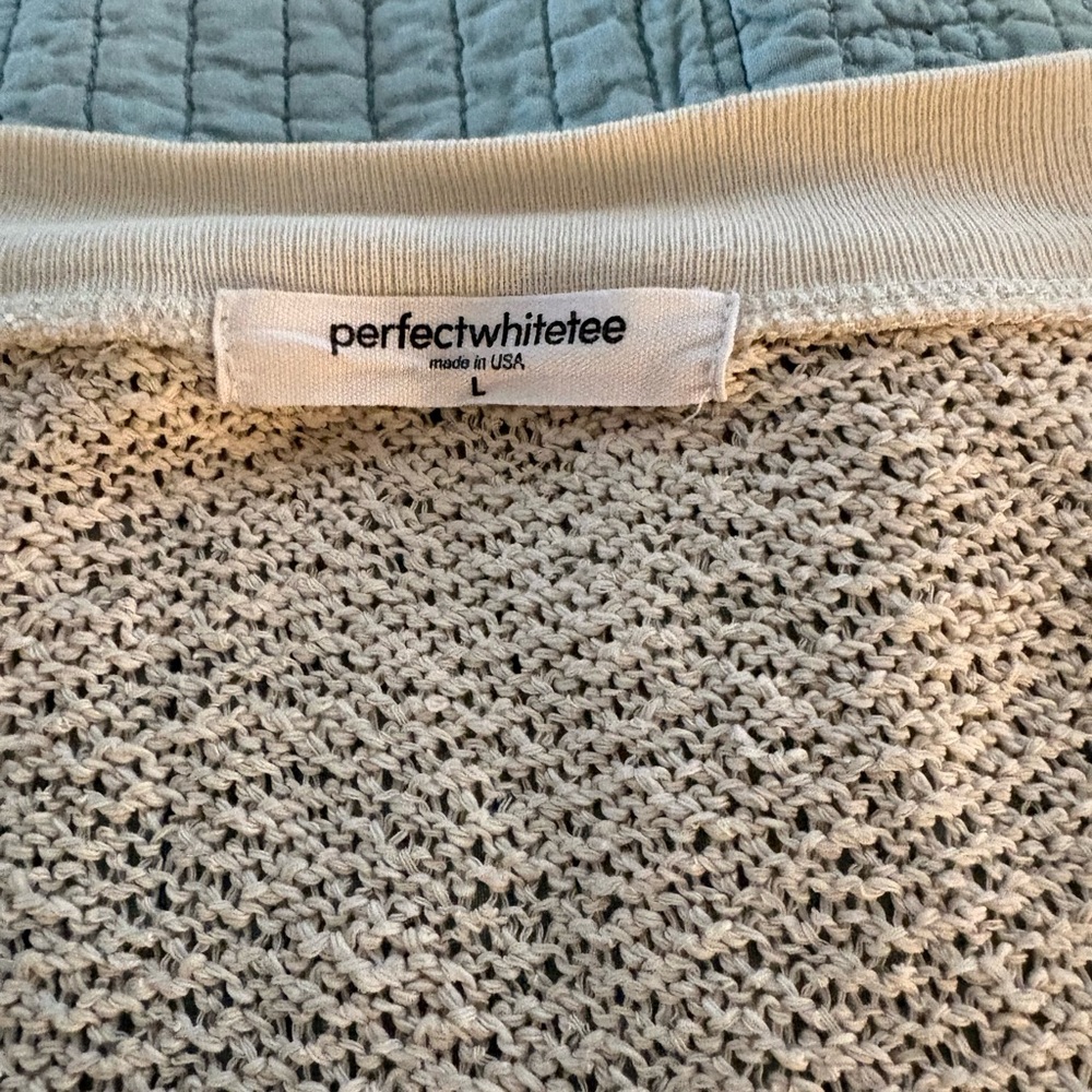 Perfectwhitetee Nicolette Sweater L - Picture 3 of 4
